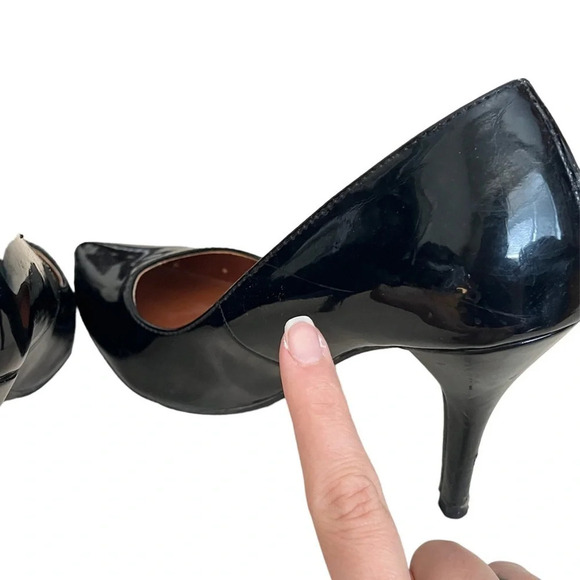 Parfois Black Patent Heels - Picture 4 of 6